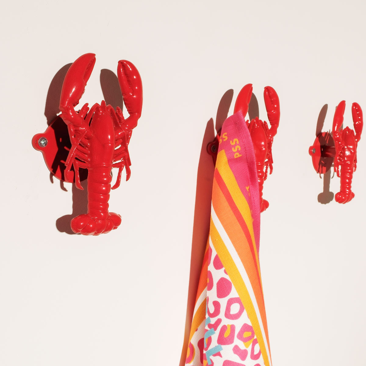 By John designs Red lobster crayfish Wall Coat hook