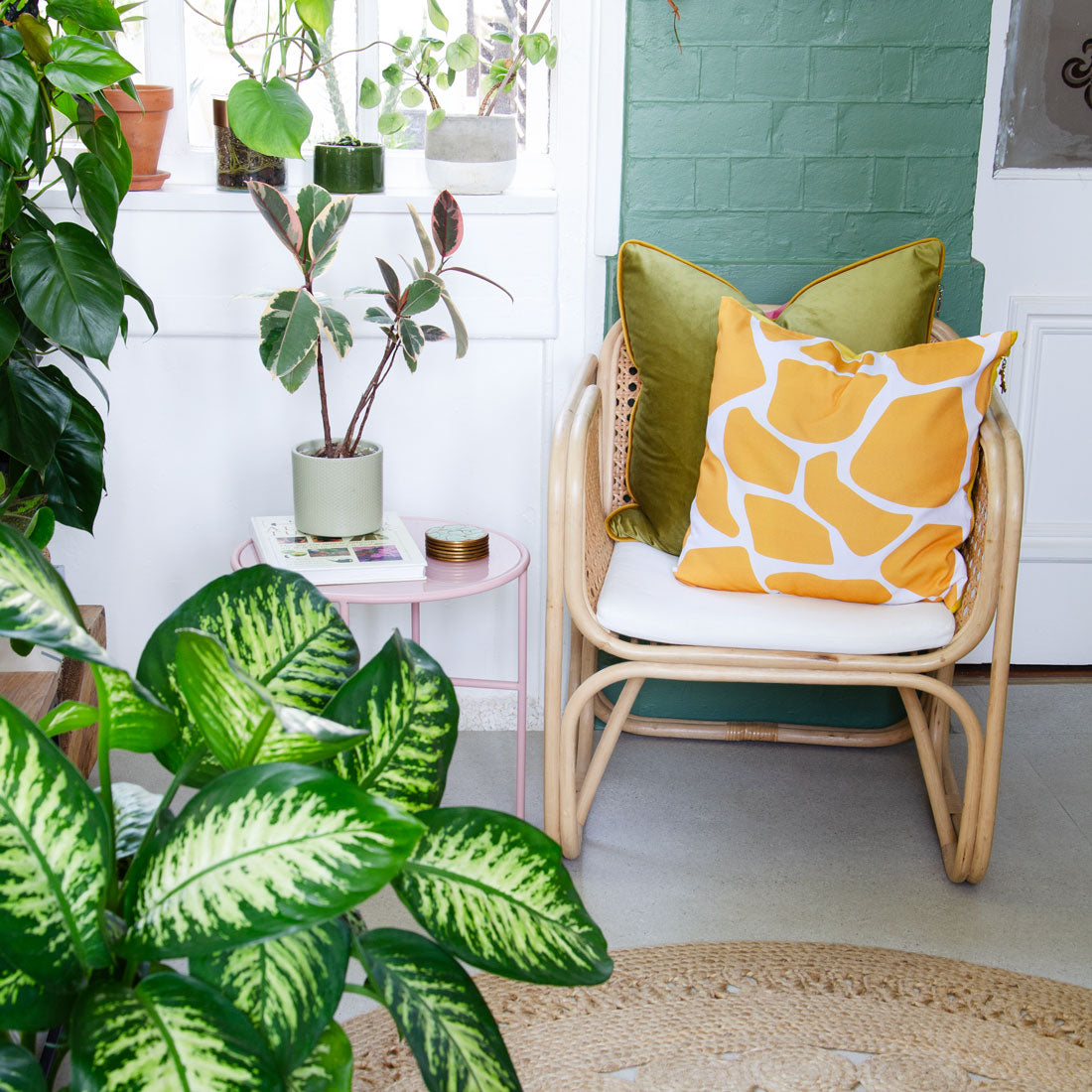 Jade Scatter Cushion