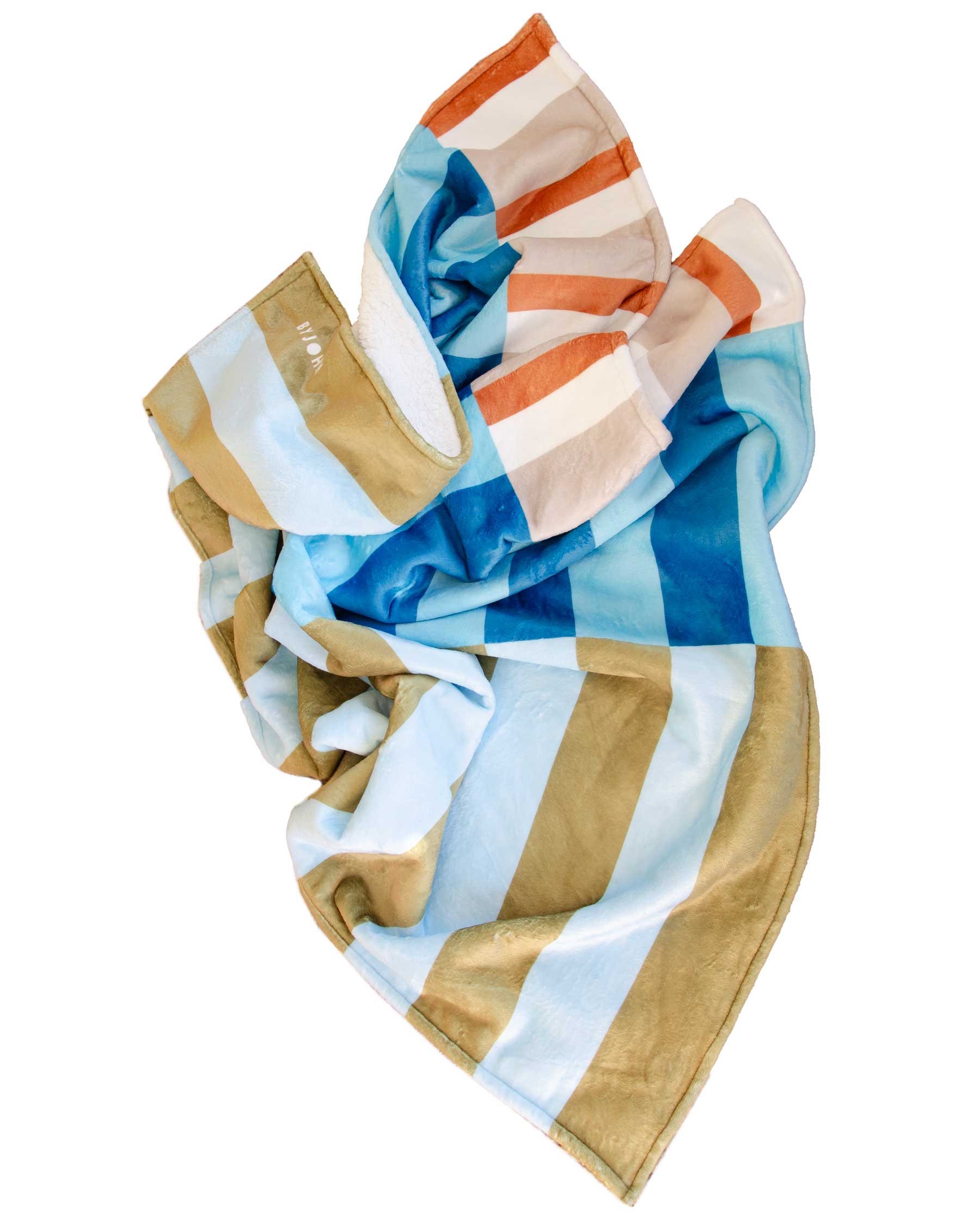Blue Stripy Blanket