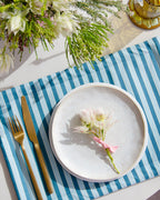 Blue & Green Stripy Placemats
