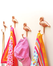 Load image into Gallery viewer, By John Designs Pink Flamingo Wall Coat Hook
