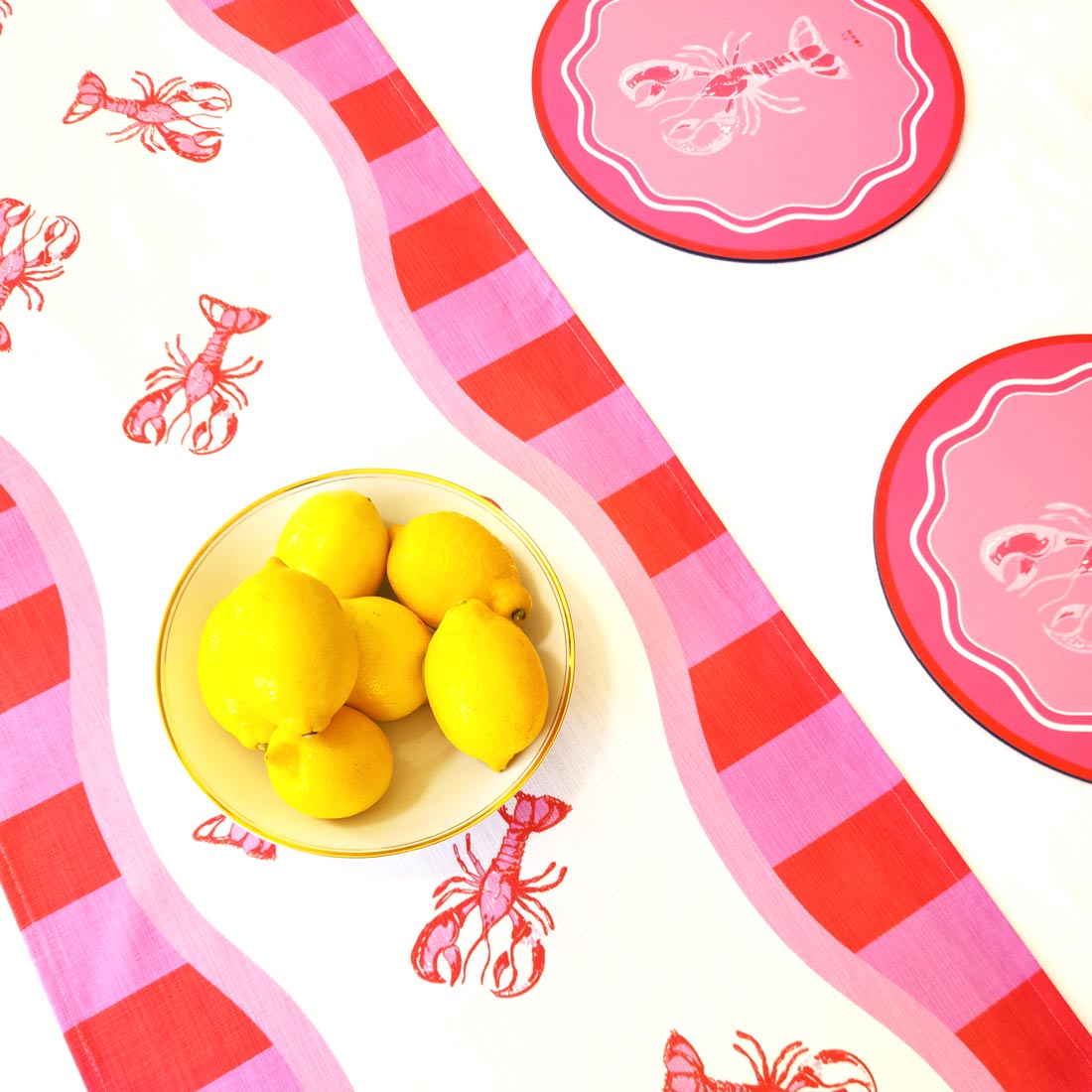 Lobster placemat