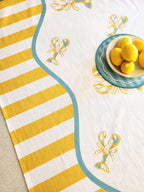 Lobster Tablecloth, Pink,  Maximalist, Dopamine Decor, Lobster, By John Designs
