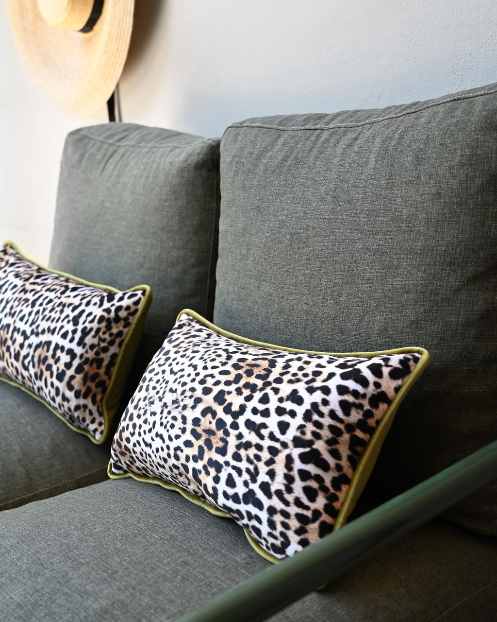 Mini Leopard Print Pillow