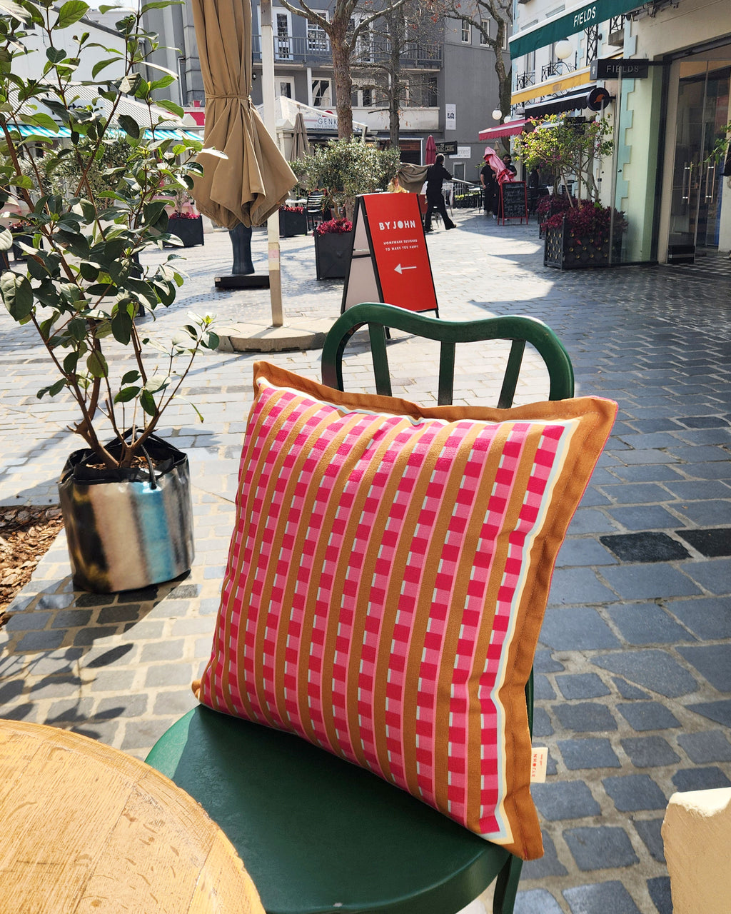 Outdoor Geometric Scatter Cushion