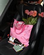 Pink Lobster Tote Bag