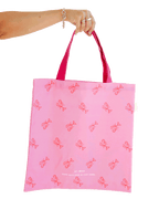 Pink Lobster Tote Bag