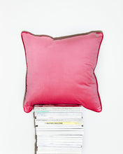 Load image into Gallery viewer, Pink &amp; Red Velvet Scatter Cushion 60 x 60cm
