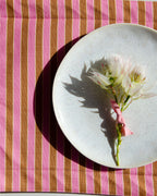 Pink & Gold Stripy Placemats