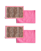 Pink Leopard Print Placemats