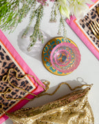 Pink Leopard Print Placemats