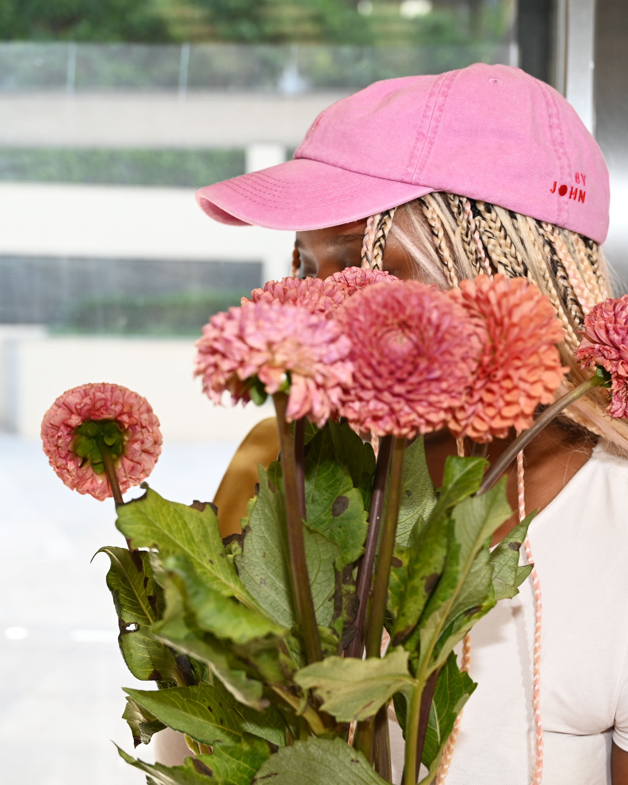 Marshmallow "Prawn On A Fork" Cap